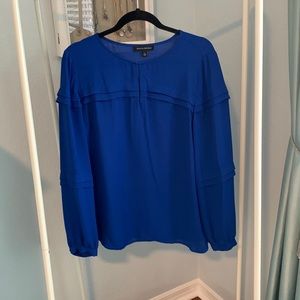 Banana republic size large royal blue blouse